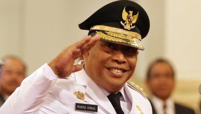 Gubernur Maluku H Murad Ismail yang juga Pemegang Saham Pengendali PT Bank Maluku-Maluku Utara
