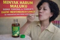 PRODAK MINYAK HARUM MALUKU YANG SUDAH TERKENAN DI INDONESIA & MANCA NEGAR