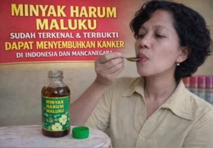 PRODAK MINYAK HARUM MALUKU YANG SUDAH TERKENAN DI INDONESIA & MANCA NEGAR